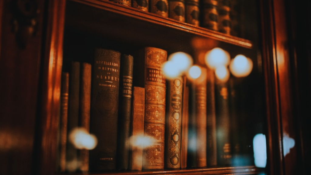 mold on books