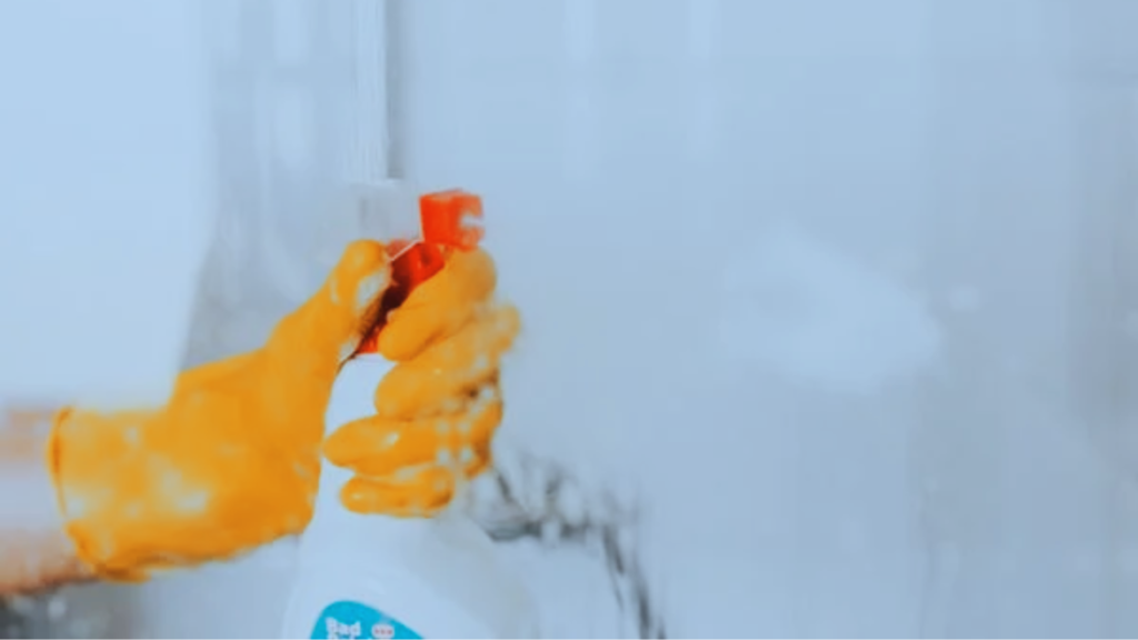 cleaning curtains