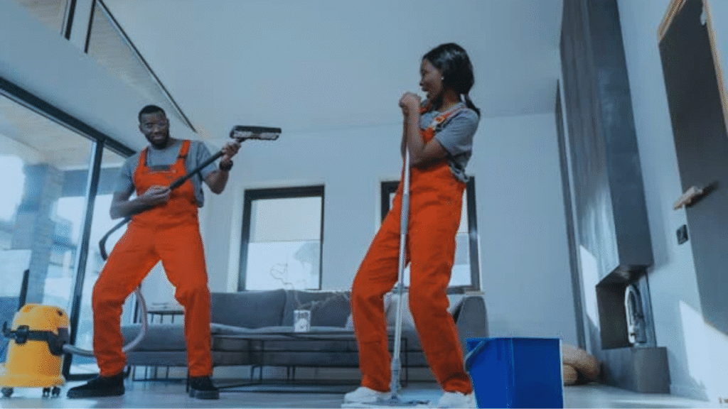 Cleaning party