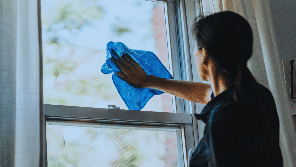 Detailing interior windows