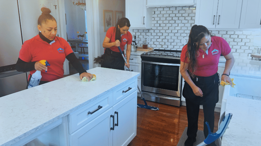 cleaning team