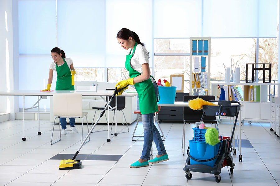Cleaning services for commercial