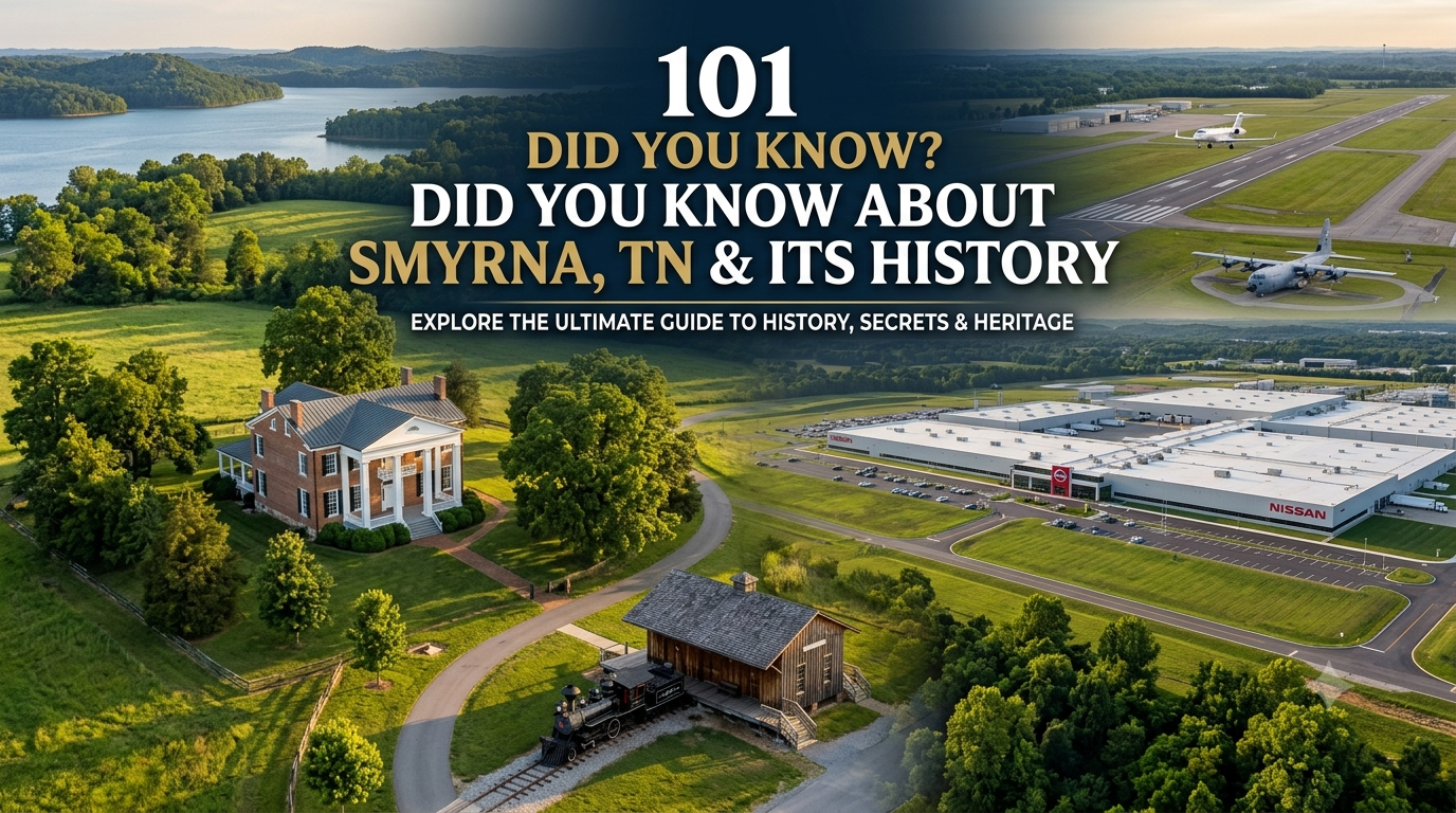 101 Things You Didn’t Know About the History of Smyrna, TN.